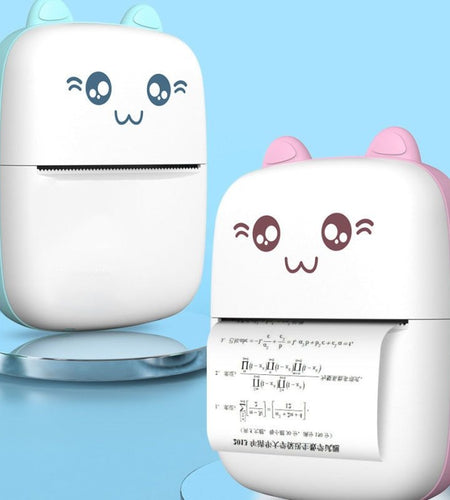 Mini Printer Portable Mini Bluetooth WiFi New Wrong Printer Mobile Phone Photo Title Note Hot Print Pocket Student Error Label Printer