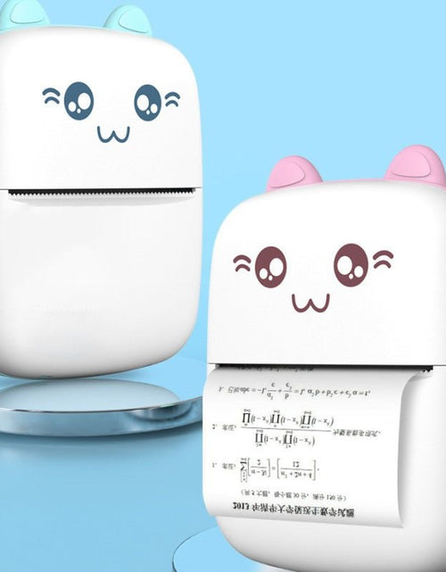 Load image into Gallery viewer, Mini Printer Portable Mini Bluetooth WiFi New Wrong Printer Mobile Phone Photo Title Note Hot Print Pocket Student Error Label Printer
