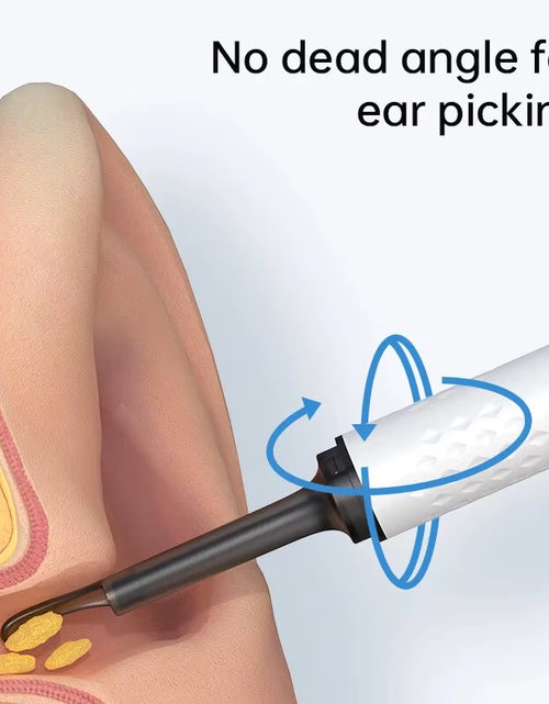 Load image into Gallery viewer, ClearView WiFi Ear Camera – HD Visual Ear Cleaner with LED Lights &amp; Mini Earpick
