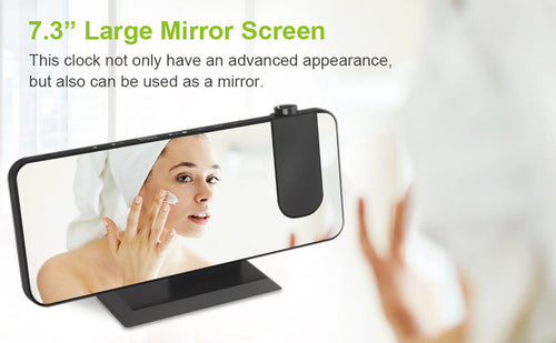 Load image into Gallery viewer, LED Projection Digital Alarm Clock Phone Charger
