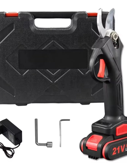 Load image into Gallery viewer, PowerPrune 21V Cordless Electric Pruner – Effortless Tree &amp; Bonsai Branch Cutting Tool

