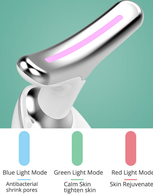 Load image into Gallery viewer, EMS Thermal Neck Lifting And Tighten Massager Electric Microcurrent Wrinkle Remover
