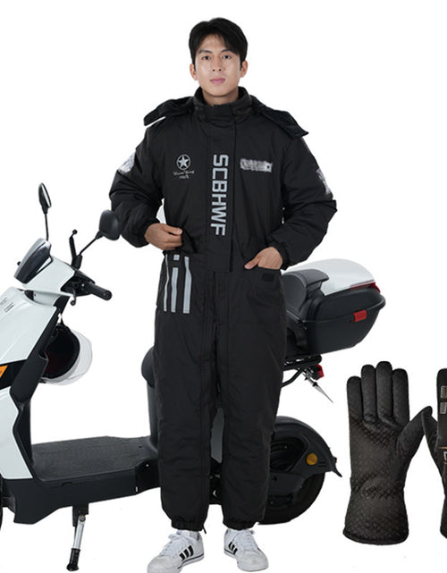 Load image into Gallery viewer, Winter Outdoors Cold-proof Cycling One-piece Work Clothes
