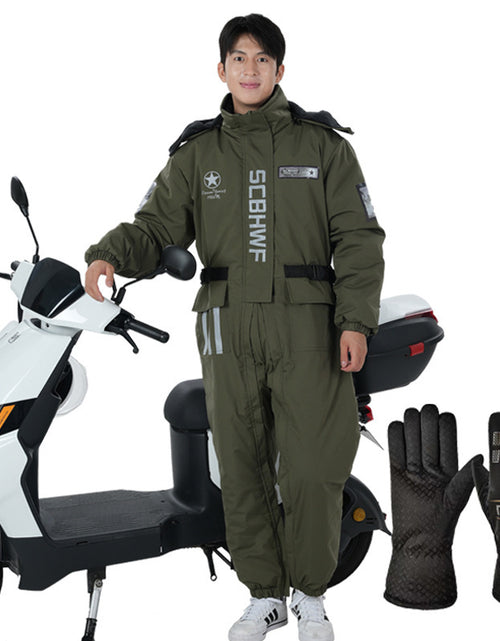 Load image into Gallery viewer, Winter Outdoors Cold-proof Cycling One-piece Work Clothes
