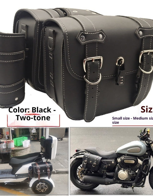 Load image into Gallery viewer, Knight Bag Motorcycle Side Bag Modification Side Bag Side Box
