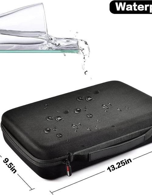 Load image into Gallery viewer, Hard Battery Organizer Storage Box, Carrying Case Bag Holder - Holds 148 Batteries AA AAA C D 9V - with Battery Tester BT-168 (Batteries Are Not Included)
