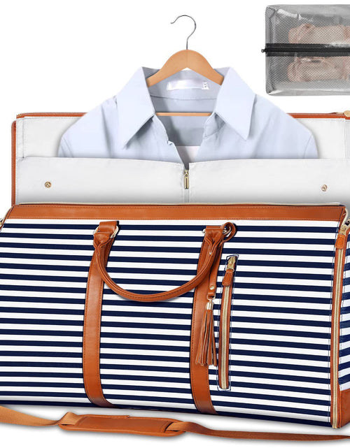 Load image into Gallery viewer, Large Capacity Travel Duffle Bag Women&#39;s Handbag Folding Suit Bag Waterproof Clothes Totes
