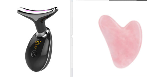 Load image into Gallery viewer, EMS Thermal Neck Lifting And Tighten Massager Electric Microcurrent Wrinkle Remover
