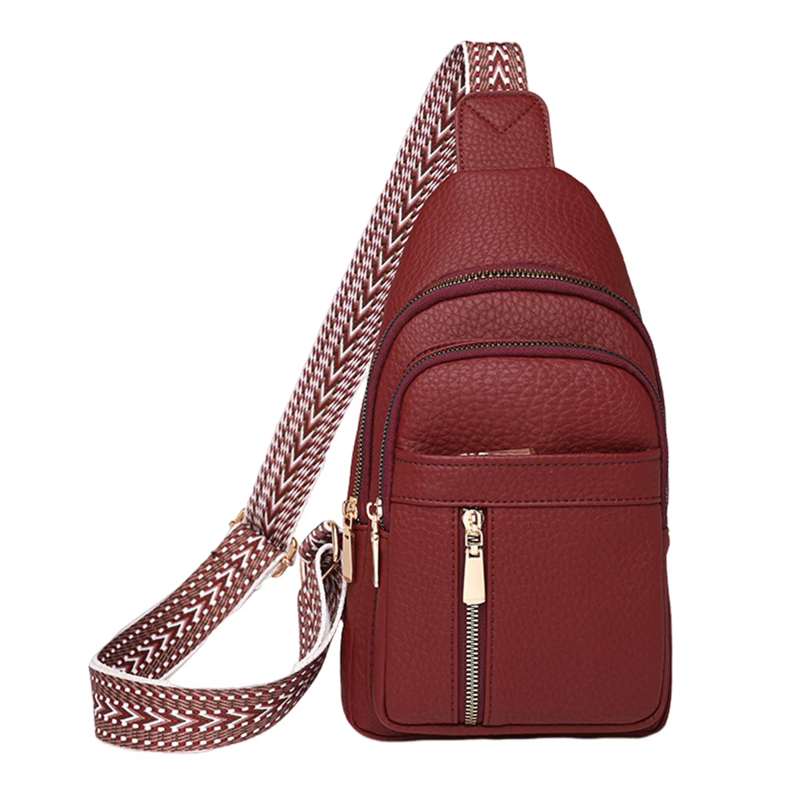 UrbanChic Crossbody – Waterproof PU Leather Chest &amp; Shoulder Bag for Women on the Go