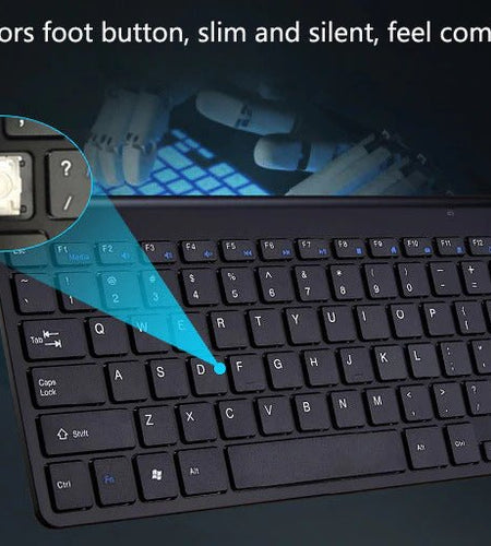 2.4 GHz Wireless Mini Keyboard And Optical Mouse Set