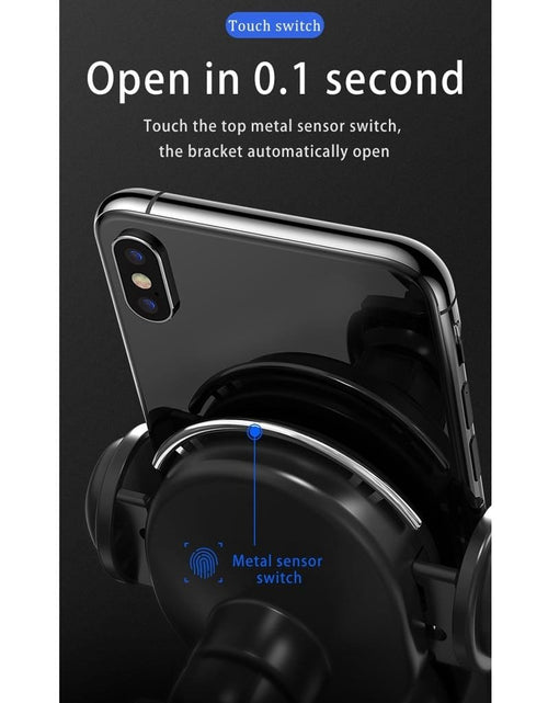 Load image into Gallery viewer, 10W Wireless Automatic Clamping Mount Fast Charger For Your Car
